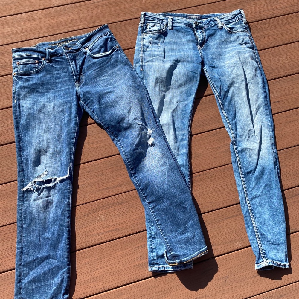 1pair denim jeans sz 31